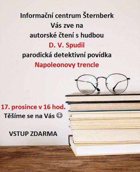 Pozvánka-VEŘEJNÉ ČTENÍ s panem D.V. Spudilem dne 17.12.2019 v 16.h. ve Šternberku.jpg